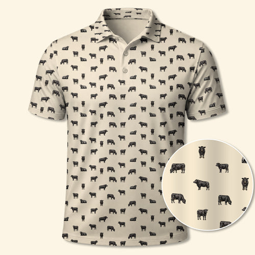 Black Angus Polo Shirt - Performance Golf Polo