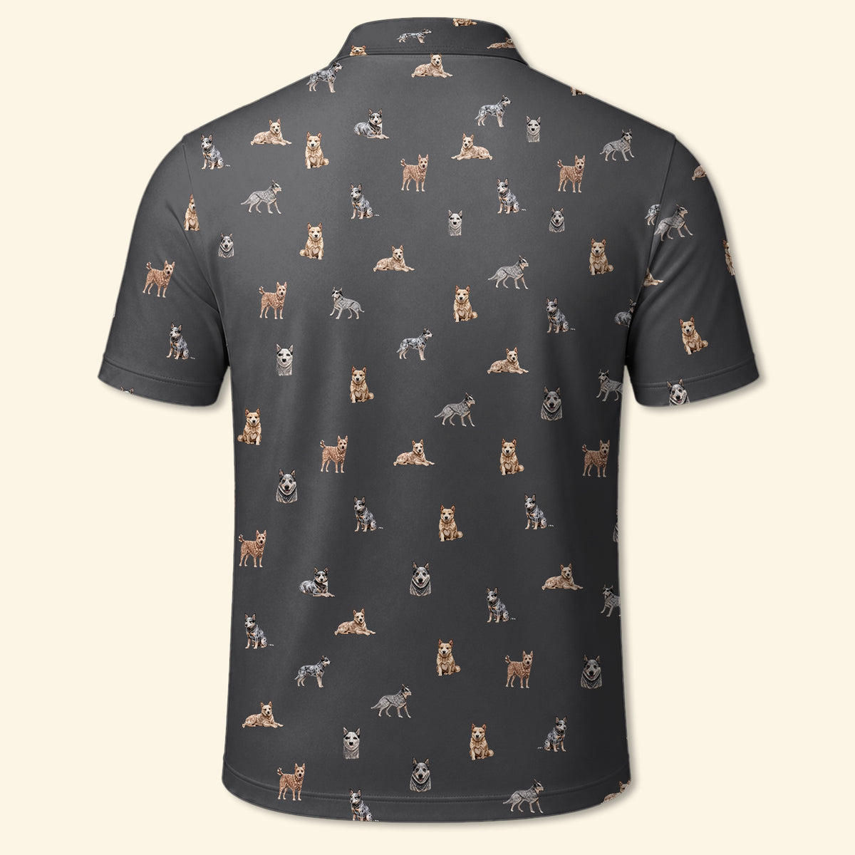 Blue Heeler Polo Shirt - Performance Golf Polo