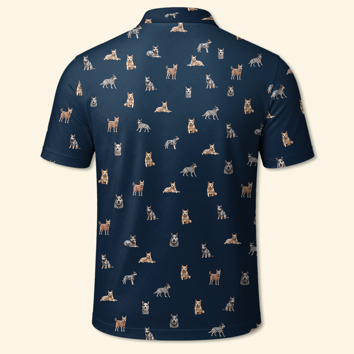 Blue Heeler Polo Shirt - Performance Golf Polo