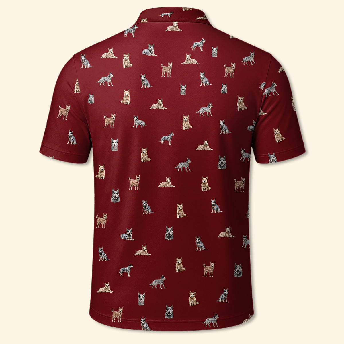 Blue Heeler Polo Shirt - Performance Golf Polo
